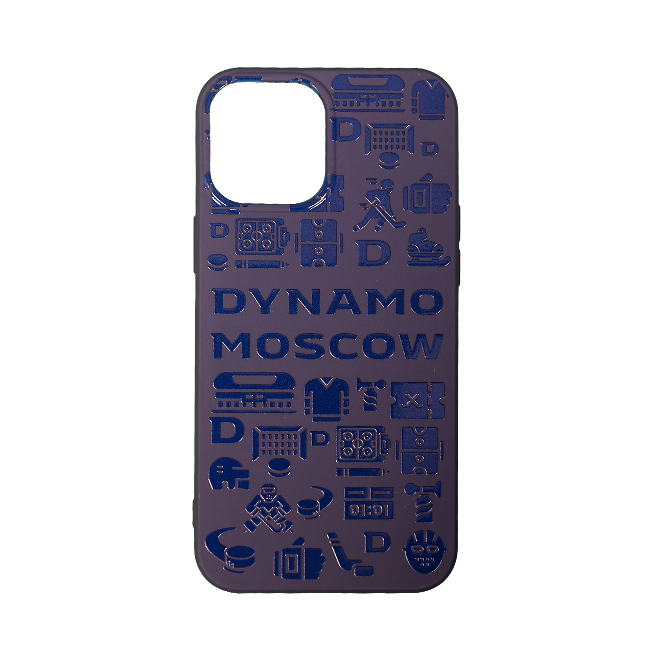 картинка Чехол на iPhone синий «DYNAMO MOSCOW» от магазина атрибутики Динамо Москва