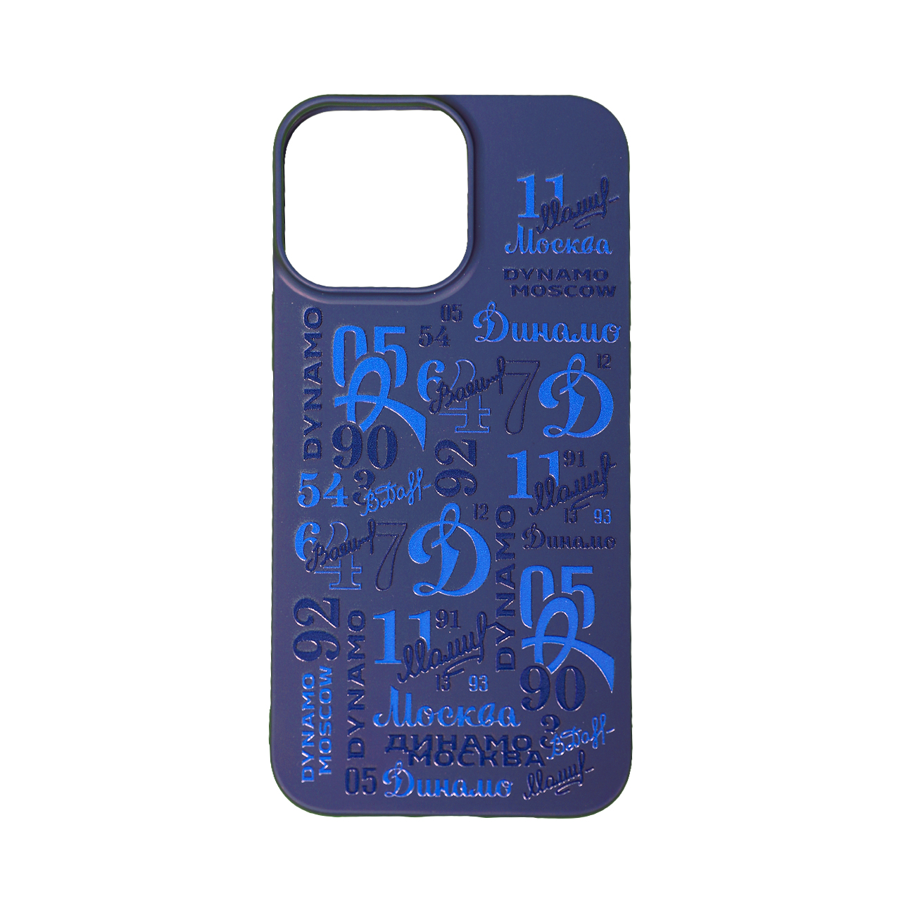 картинка Чехол на iPhone синий «ЛЕГЕНДЫ» от магазина атрибутики Динамо Москва