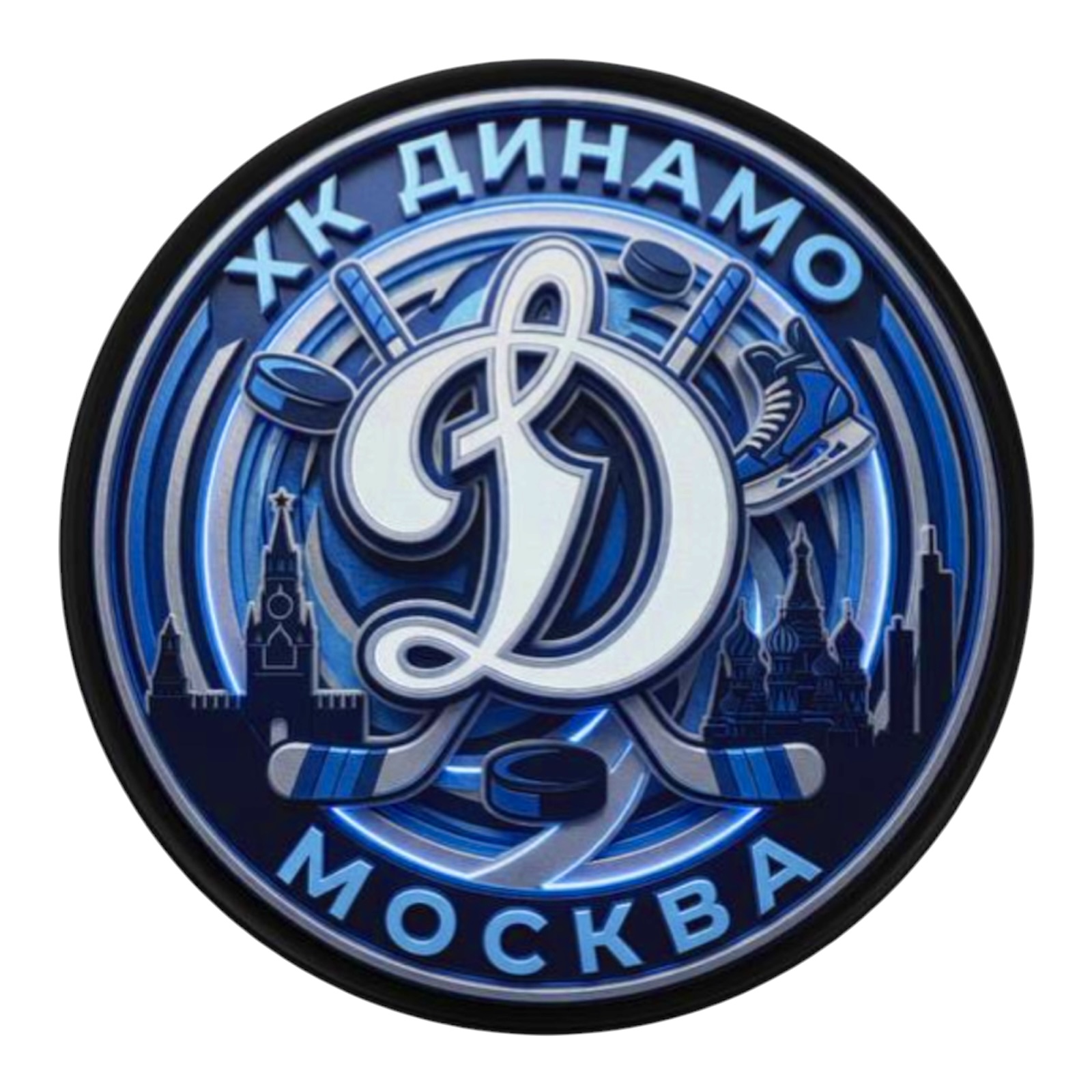 картинка Шайба «Д»  от магазина атрибутики Динамо Москва